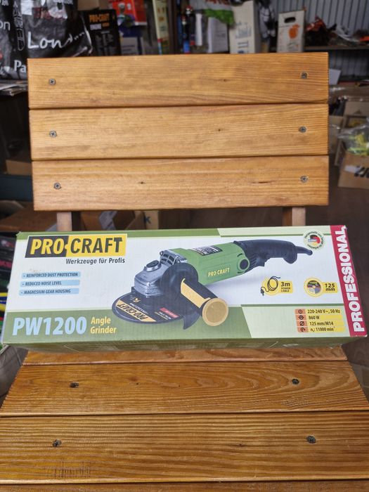 Продам нову  болгарку prokraft pw 1200