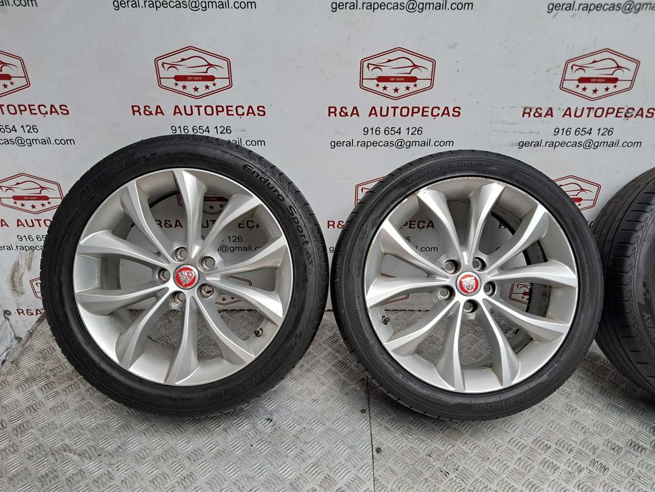 Conjunto Jantes R18 5 Twin Spoke R-Sport Jaguar XF Mk2 X260 de 2015 a 2024 Original