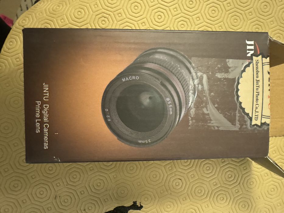 Objectiva jintu 35 mm f2.0 p/ NIKON