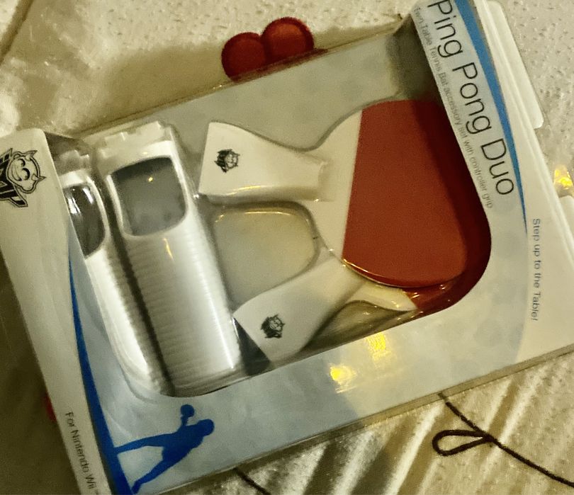 Acessorios Wii , ping pong, luvas , tacos de golf