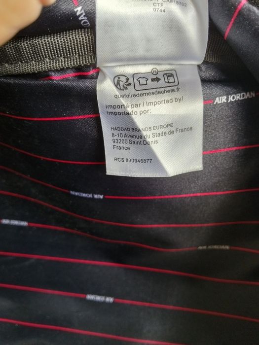 Plecak air JORDAN czarny unisex