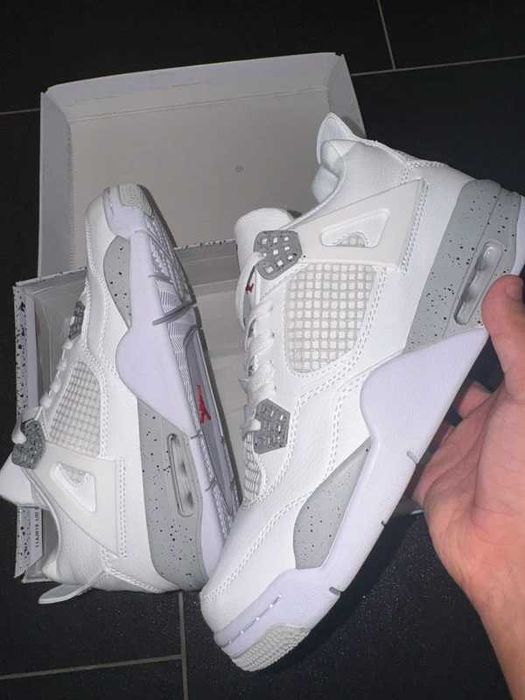 Jordan 4 Retro Oreo White R.46