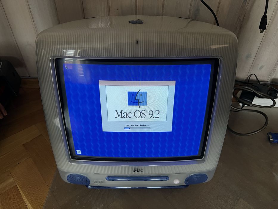 Apple iMac G3 Graphite 500MHz | Mac OS 9.2.2 PL | Retro Klasyk Wisznia ...