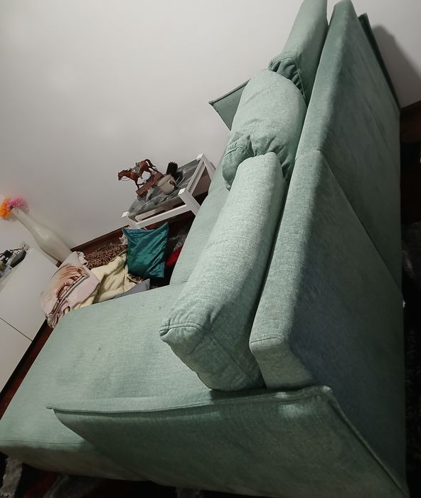 Sofá chaise long 3 lugares