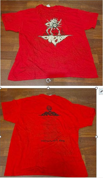 T-shirts merchandise metal