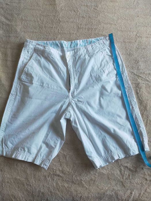 Шорти джинсові чоловічі Білого кольору