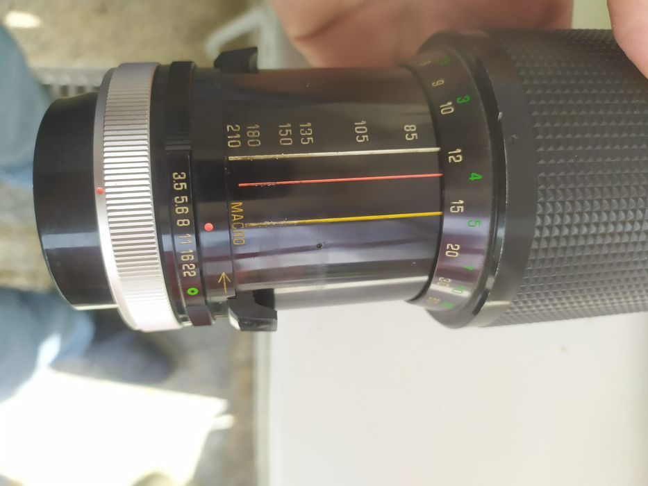 ótica  de máquina fotográfica