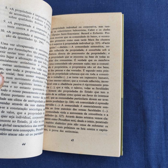 Georges Gurvitch - Proudhon e Marx