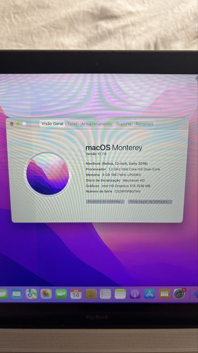 MacBook Retina 12” Early 2016 – 8GB RAM