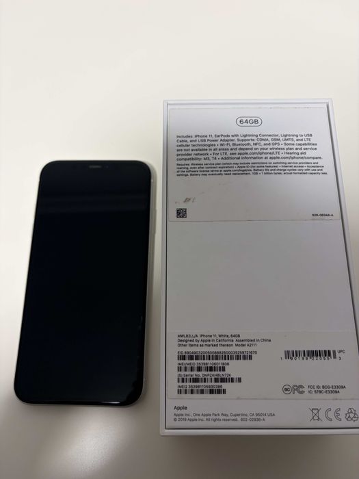 Iphone 11 білий 64 ГБ 2020 року