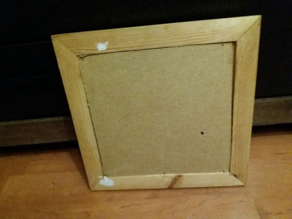 Картина в украинском стиле, лепка из глина, ручная работа.