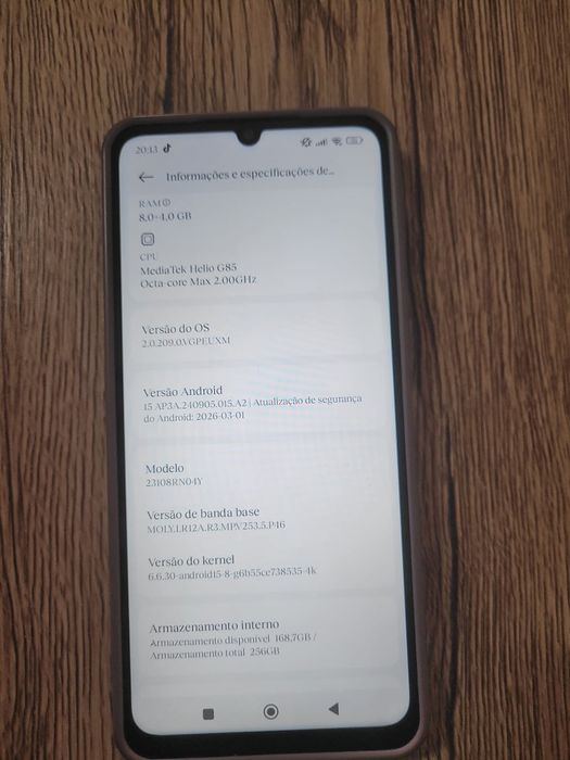Redmi 13 C 256g impecável