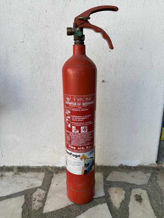 Garrafa CO2 / Extintor - para aquário