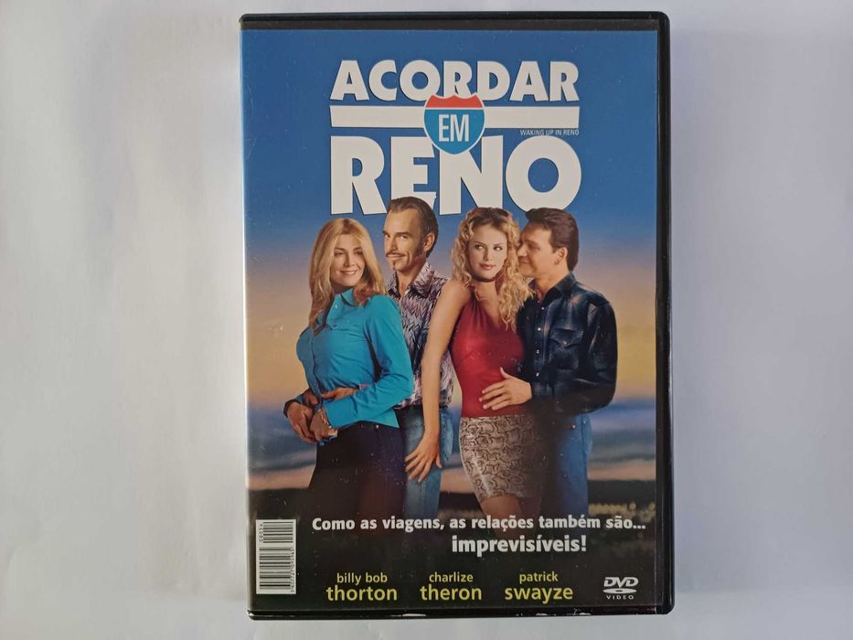 DVD Acordar no Reno, com Billy Bob Thornton, Charlize Theron, P Swayze64575233367041120