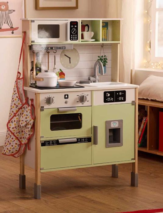 В НАЯВНОСТІ  Дитяча дерев'яна кухня lupilu