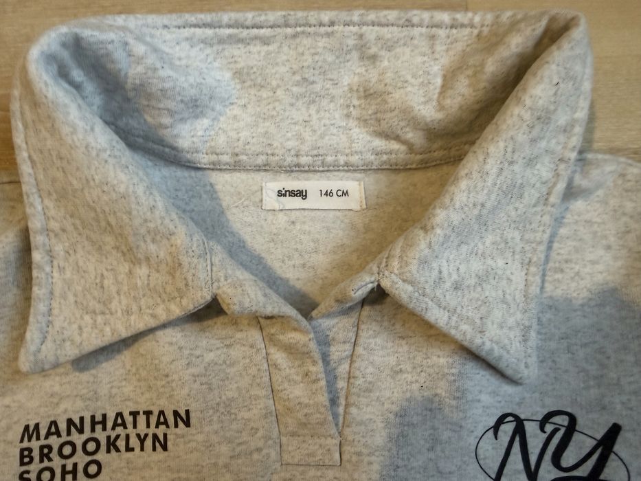 Bluza szara dresowa