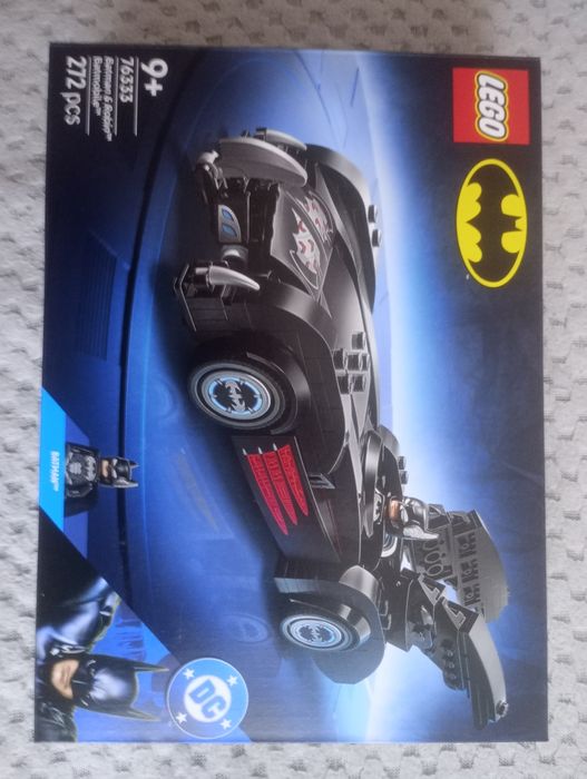 BEZ FIGURKI BATMANA LEGO 76333 DC Super Heroes - Batmobil z filmu Batman i Robin