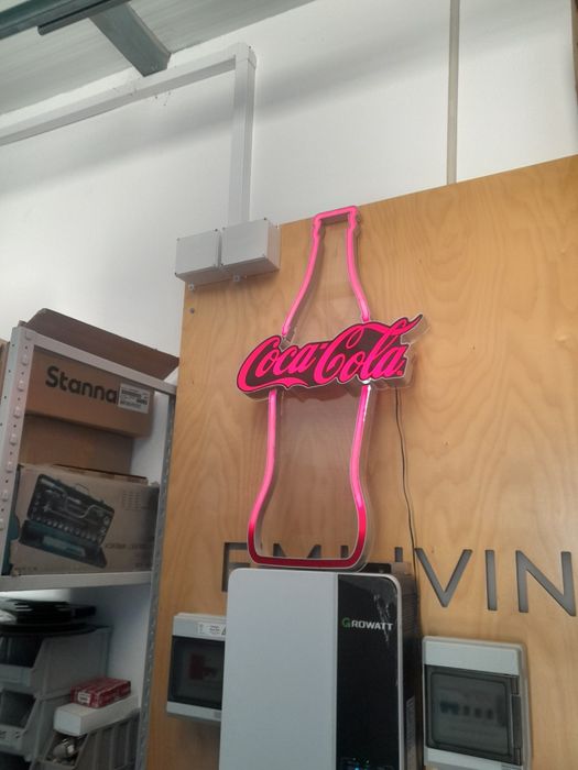 Reclame luminoso coca cola