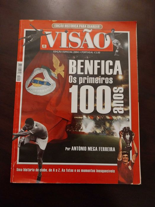 Revista Benfica, SLB, primeiros 100 anos, história do clube de A a Z
