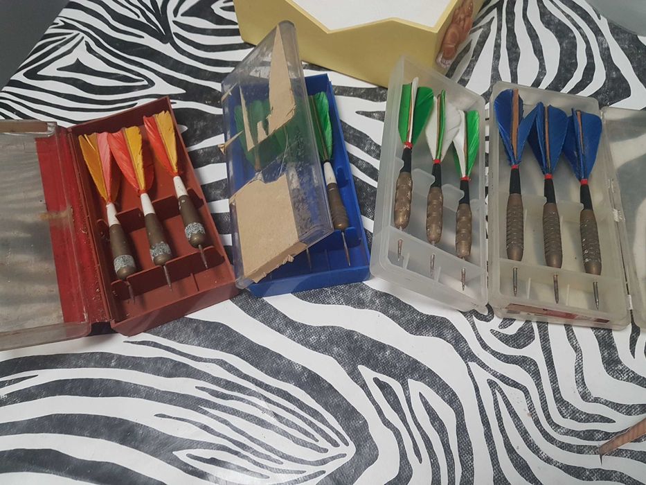 Conjunto dardos antigos