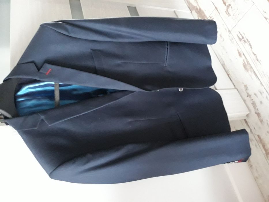 Garnitur męski modny 176/100/88 cena dzis promocja