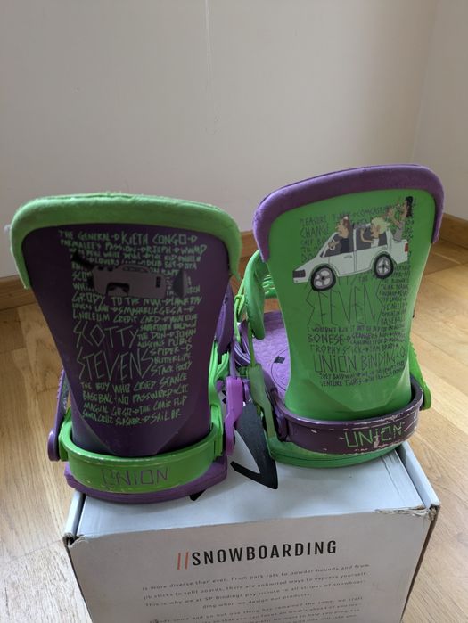 Union Contact M Scotty Stevens wiązania snowboardowe snowboard Burton