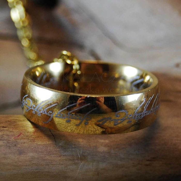 Jedyny Pierścień Saurona LOTR rozmiar 21 Władca Pierścieni