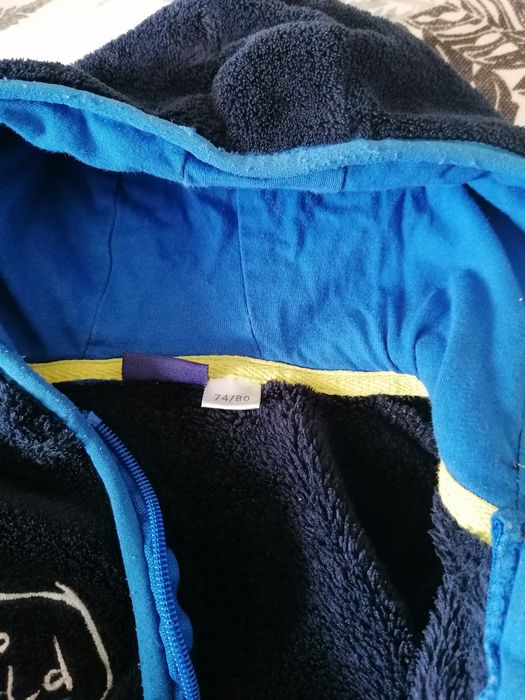 Bluza ciepła lupilu 74-80