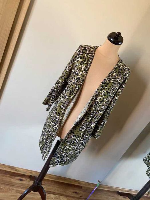 Panterkowa centki kolor khaki panterka xxxl 44 46 +size vero moda