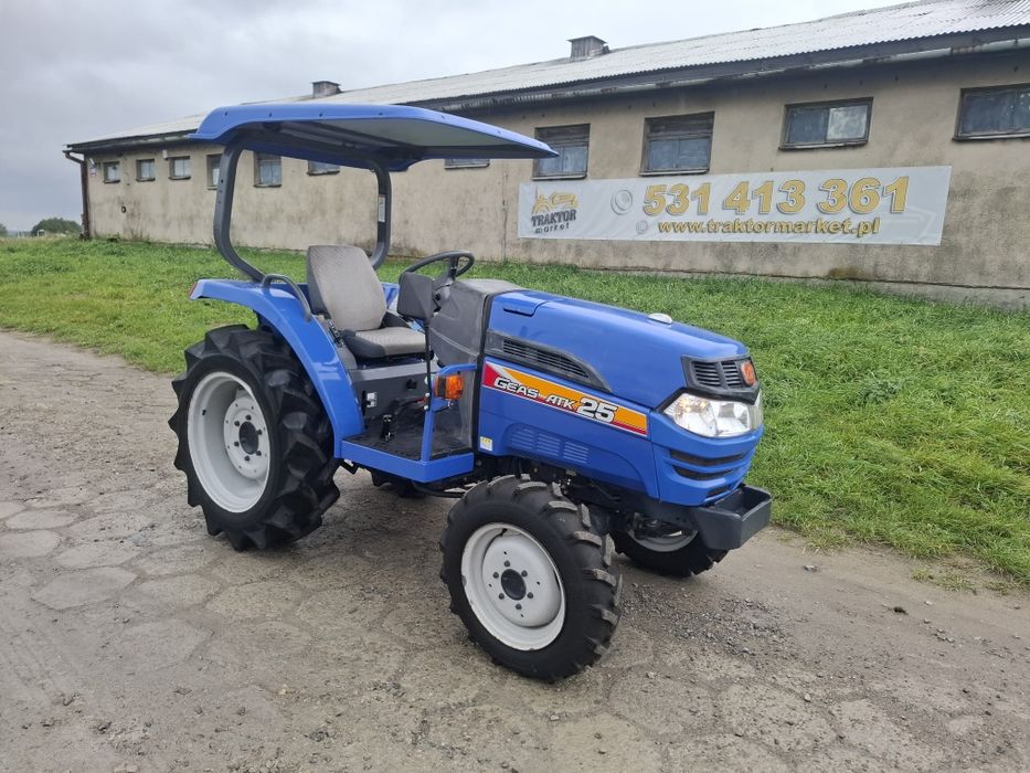 RATY Traktor traktorek 4x4  Iseki ATK 25 śliczny rewers
