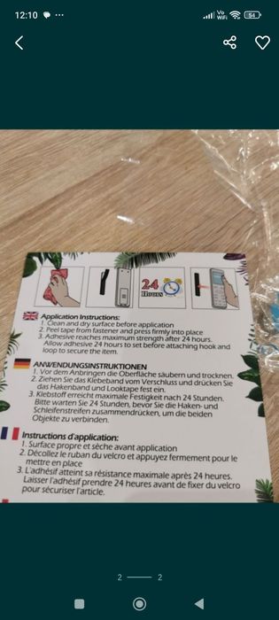 Taśma na rzep samoprzylepna 8m