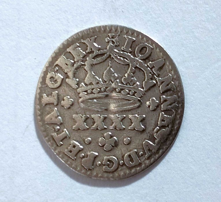 2 Moedas 50 e 60 Réis D. João V