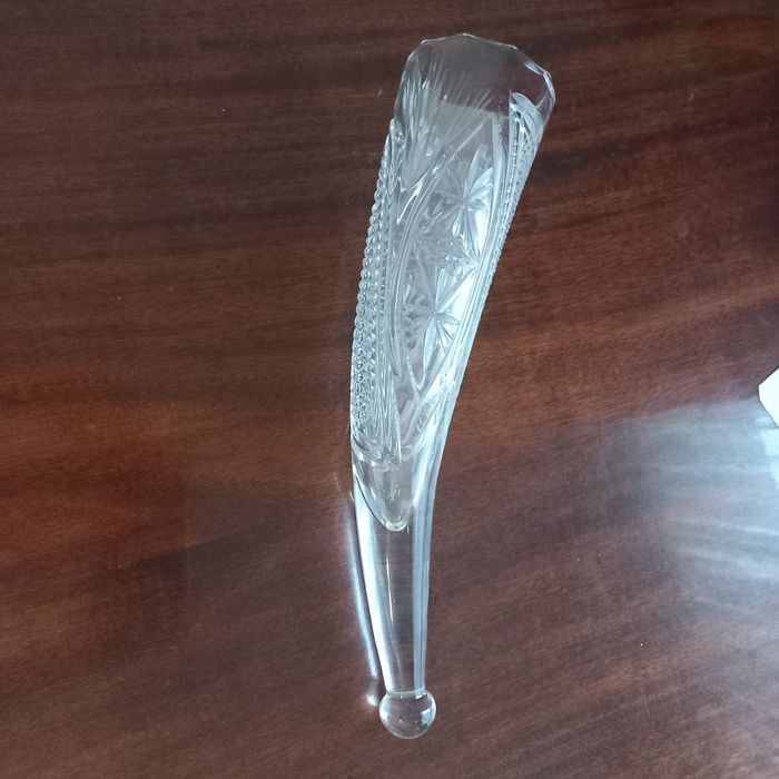 Хрустальний, криштелевий рог, бокал-рог
