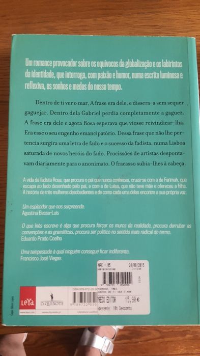 Ines Pedrosa- dentro de ti ver o mar
