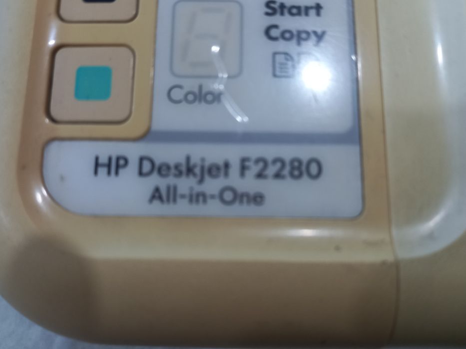 Impressora HP DeskJet F2280 – Funciona (precisa dos cartuchos)