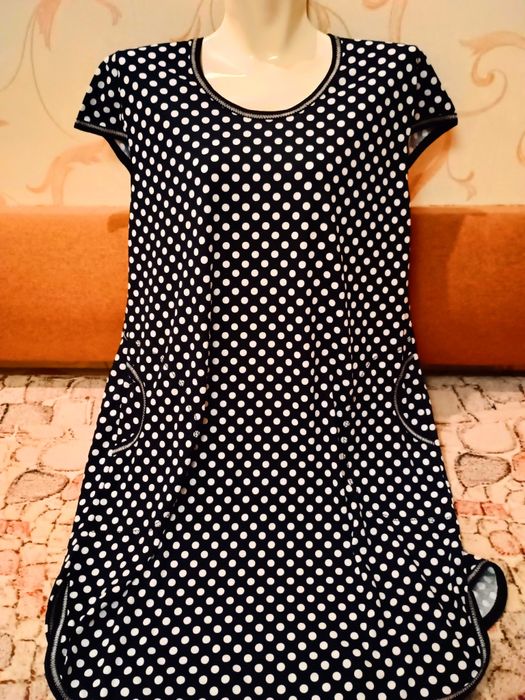 Сукні/туніки жіночі трикотажні. Гурт, роздріб