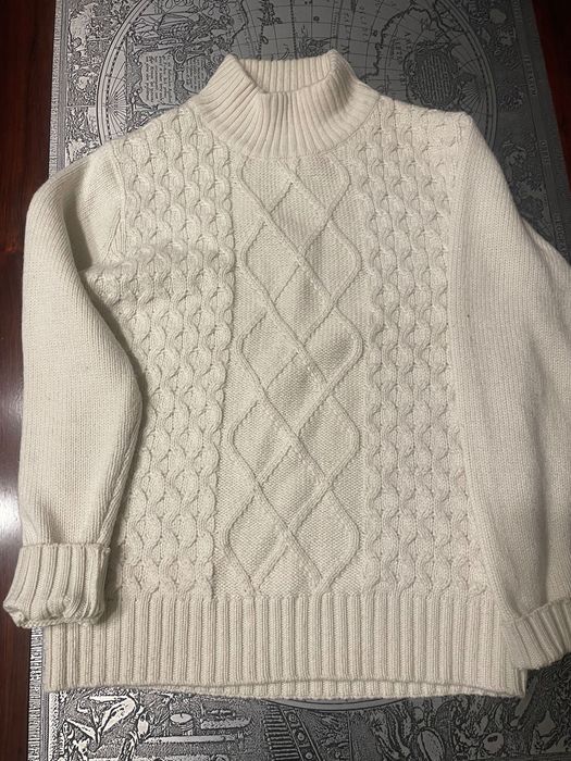 Sweter biały rozmiar L