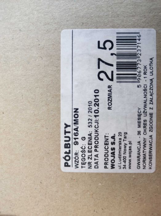 Półbuty galowe 916 A