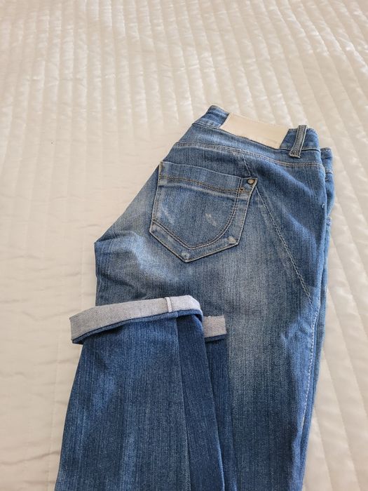 Calças ganga skinny Bershka