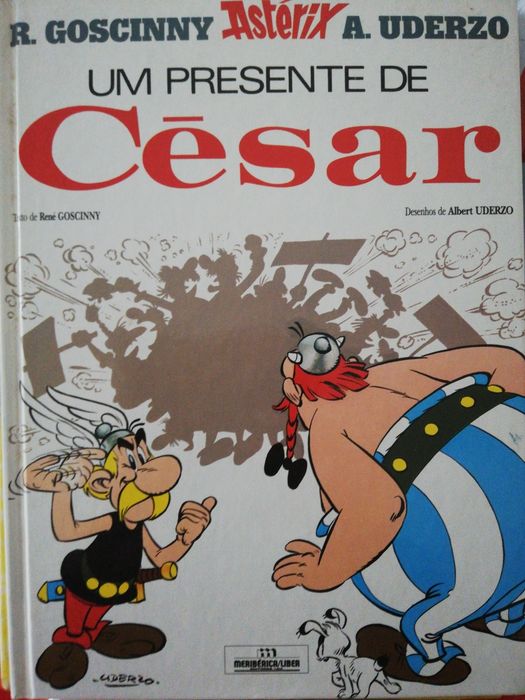 Livro Um presente de César Astérix
