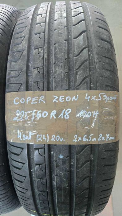opony 225/60/18 coper zeon 4x5 sport