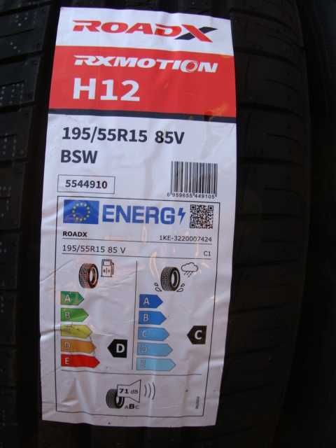 NOWE 195/55 R15 RoadX RXMotion H12