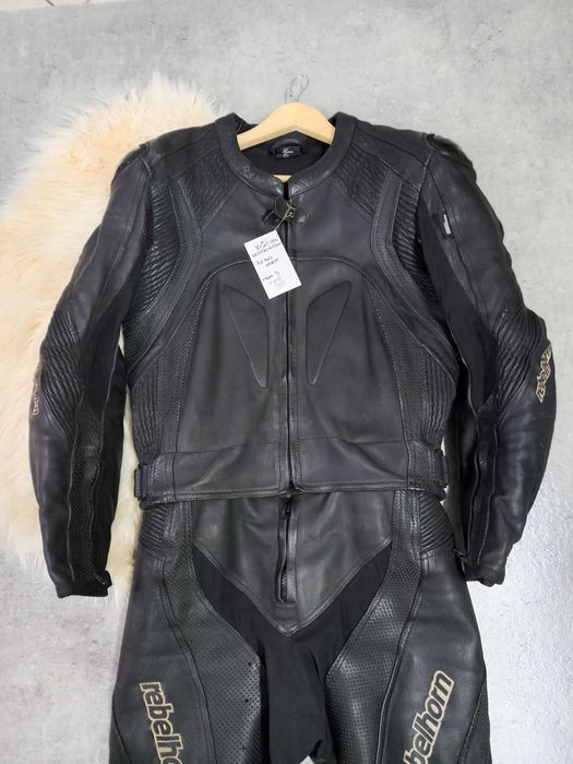 Kombinezon skórzany dwu częściowy motocyklowy REBELHORN roz S 351
