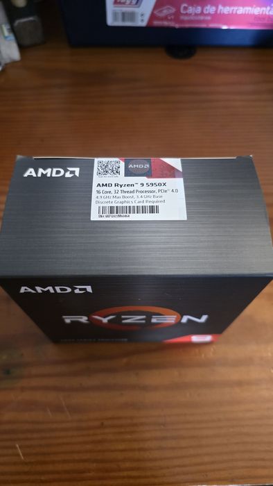 Processador AMD Ryzen 9 5950X (Novo em Caixa Selada)