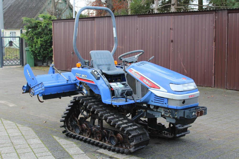 Traktor Japoński ISEKI 4x4 TPC 153 z glebogryzarką-stan perfekcyjny