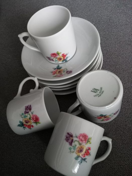 Conjunto de café,  vintage, Vista Alegre