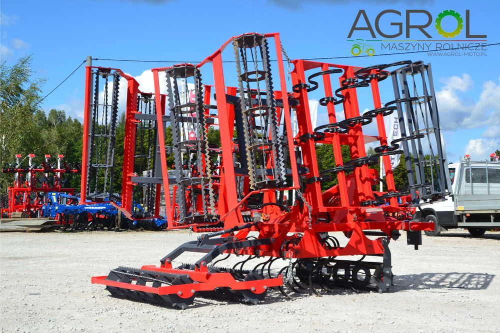 Agregat uprawowy 5,0m przesiewny 5,6m bierny Euro-Masz 4,2m kultywator