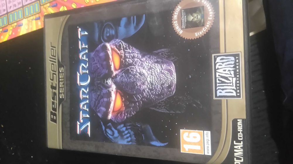 Star Craft z dodatkiem Brood War gra komputerowa pc BestSeller Series