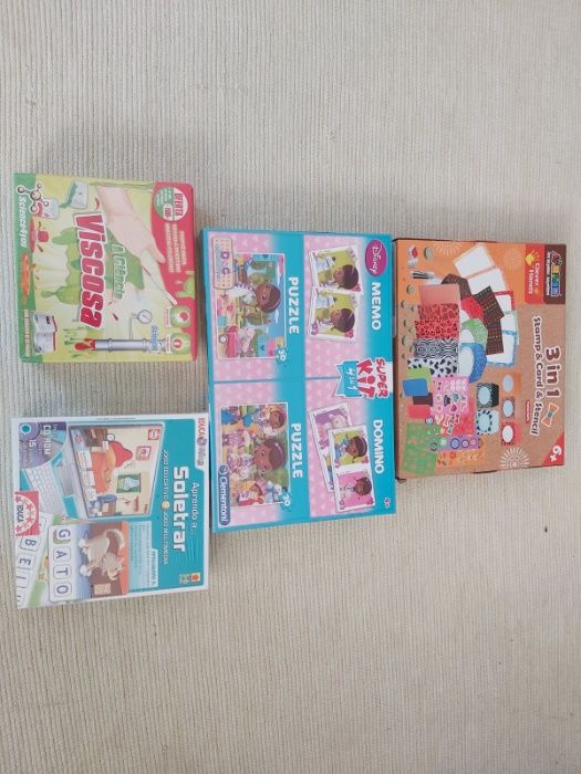 Jogos novos e embalados