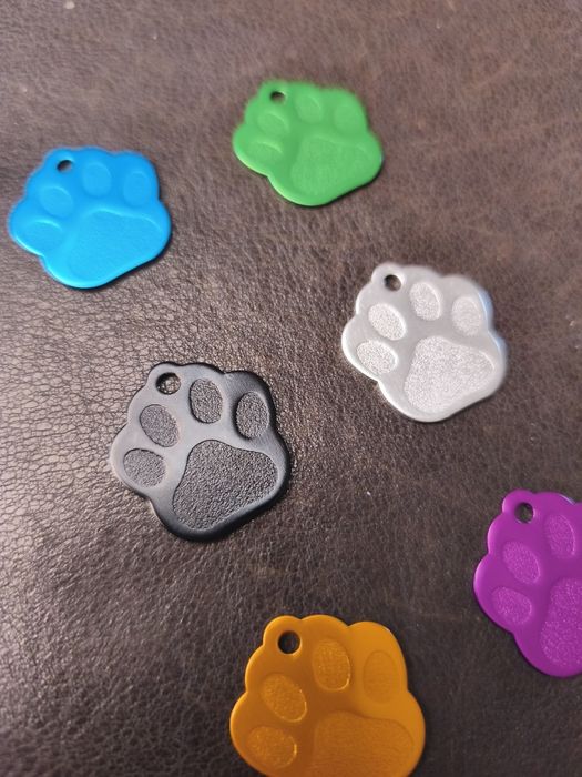 Chapas personalizadas para animais de estimação! várias cores